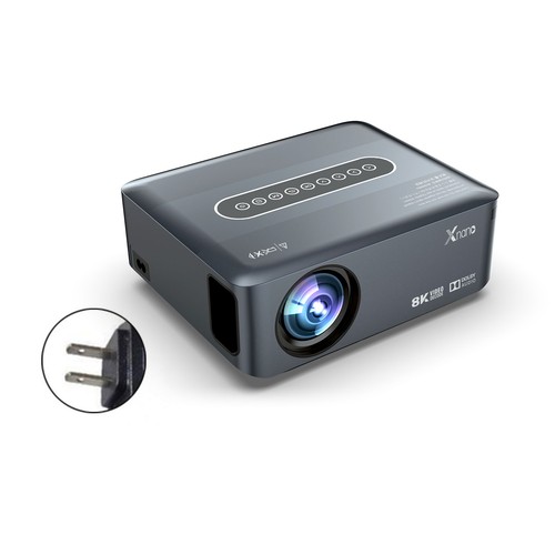 🚀Ultra HD 8K Decoding Project 1080p Android Movie Projector Home Phone Laptops - Picture 2 of 9