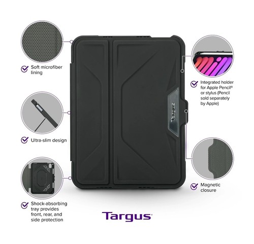 Targus Pro-Tek Case for iPad Mini (A17 Pro and 6th Gen.) - Picture 5 of 12