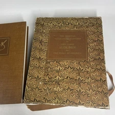 Original Watercolor Paintings Birds of America Book Set Audubon 1st Edition