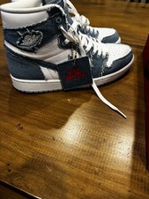 Nike Air Jordan 1  Retro Denim High Women’s Size 10s Men’s Size 8