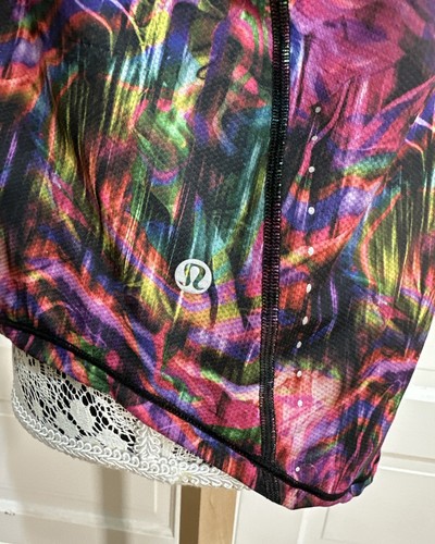 Mint🌟Lululemon High Neck Running and Training T-Shirt Size 8-10 Hyper Flow Pink - Imagen 4 de 4