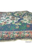Vintage 40s Rare Indian The Life Of Tree Traditional Tapestry 105 /75 Inches