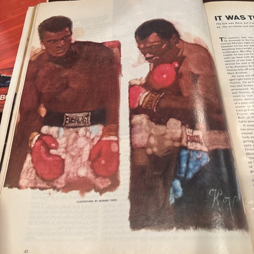 1973 SPORTS ILLUSTRATED Sept 17, 1973 Larry Csonka, Pete Rose, US Tennis, Ali - Picture 4 of 6