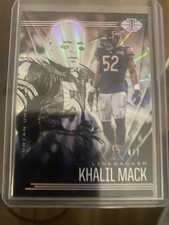 2020 Panini Illusions Khalil Mack/Brian Urlacher Division Trophy #/7