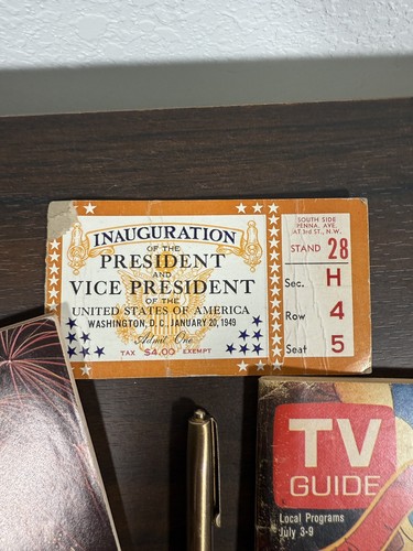 D.C Politics Lot Jfk Pin Carter Pins Ford Pen Tv Guide Nixon Capital Magazine - Picture 7 of 8