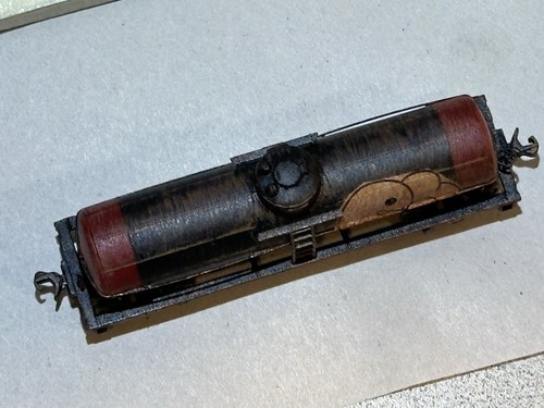 Detailed Weathered N Scale Owenwood Tank Car. Custom Work Graffiti Bachmann - Picture 7 of 14