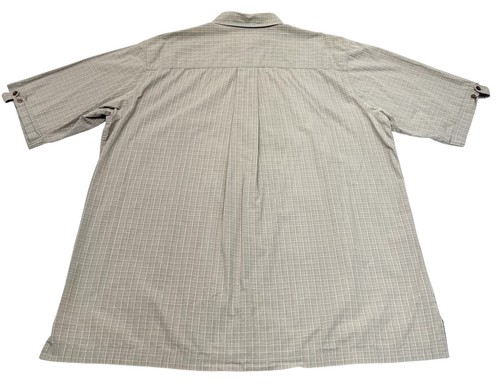 Vintage NBA Fusion Utah Jazz Button Up Shirt Mens Reebok Size XL Tall Gray Brown - Picture 8 of 13