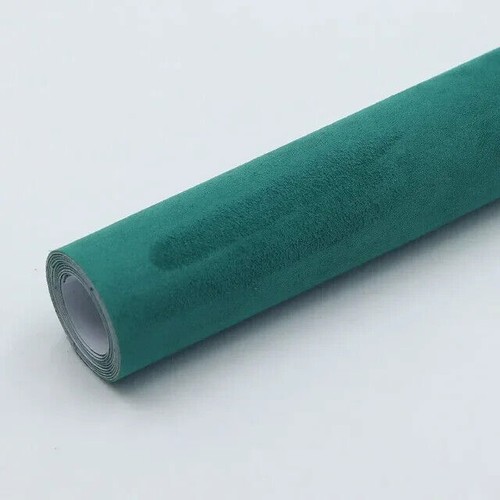 Schwarz Alcantara Stil Selbstklebende Auto Innenraum Vinyl Folie Kunstleder 200X150 - Bild 19 von 37