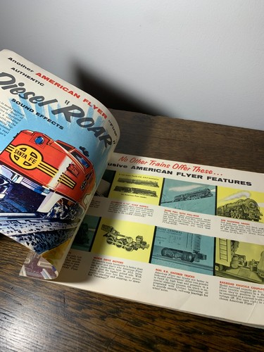 American Flyer Made by Gilbert 1955 Train Catalog A.C. Gilbert Company - Picture 5 of 9