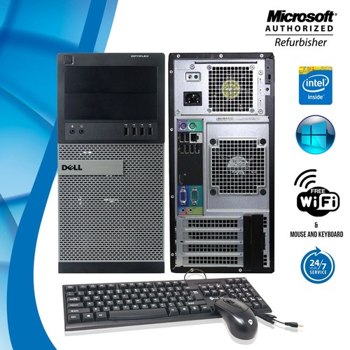 Dell Optiplex Desktop Computer PC Intel i5 16GB - 512GB SSD Windows 10 Pro Wi-Fi - Picture 4 of 23