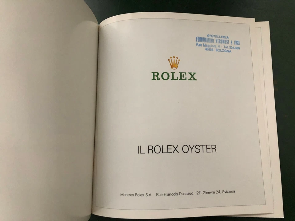 ROLEX 1988 catalogo italia OYSTER COSMOGRAPH DAYTONA catalogue libro book press - Immagine 2 di 4