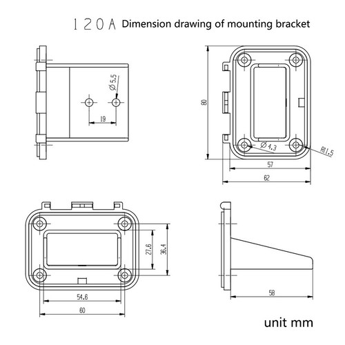 Panel de soporte de montaje en enchufe de conexión/desconexión rápida 2X 120A montaje al ras de batería - Imagen 13 de 14