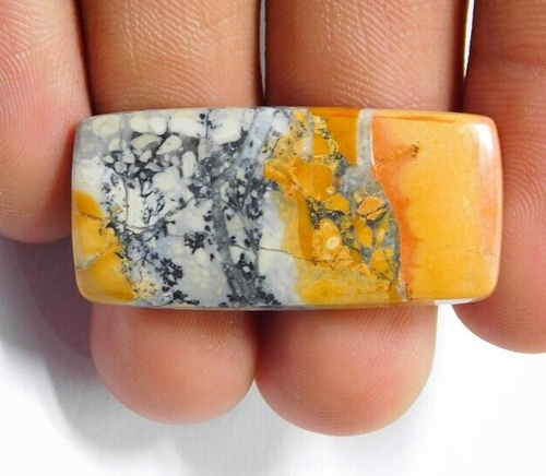 Piedra de cabujón natural de jaspe Maligano piedra preciosa suelta 34 Cts. ME-7920 - Imagen 2 de 5
