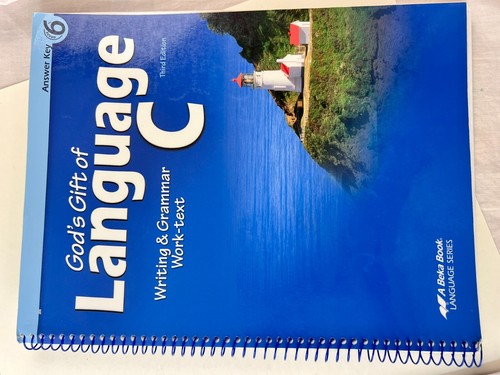 LOT ~ Abeka Books - Gods Gift of Language A B C (3rd ed) - Test / Answer Key - 第 5/9 張圖片