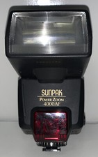 Sunpak Power Zoom 4000AF Shoe Mount Flash for Nikon Cameras