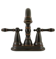 Design House 523282 Oakmont 4-Inch Lavatory Faucet, Oil Rubbed Bronze Finish
