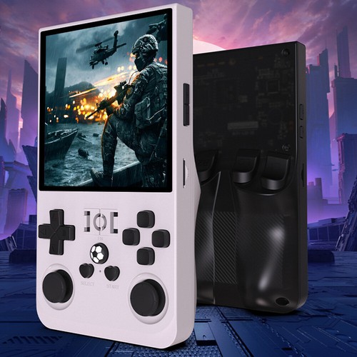 R36MAX Portable Video Game Player 4.0 Inch IPS Screen RK3326 Chip Gift for Kids - Picture 18 of 27