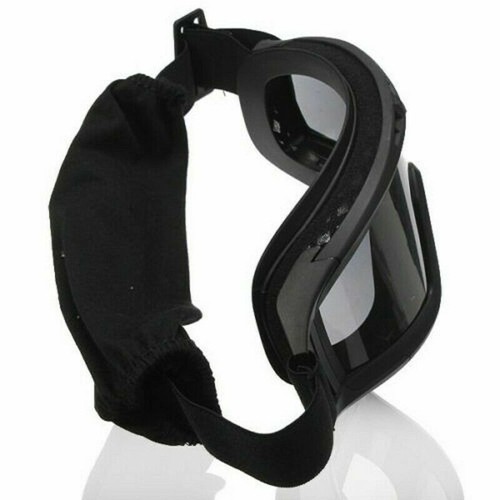 UK Anti Fog Goggles With 3 Lenses Tactical Airsoft Eye Safety Protection Glasses - Picture 4 of 13
