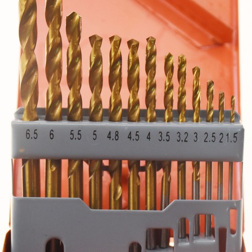 13Pcs Straight Shank Drill Bits Twist Drill Bit Set for Metal Stainless Steel - Picture 4 of 4