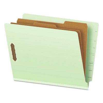 Pendaflex 23224 End Tab Classification Folders - Pale Green Exterior (10/BX) New