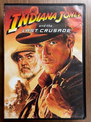 Indiana Jones And The Last Crusade DVD 1989 Film Classique - Photo 1/3
