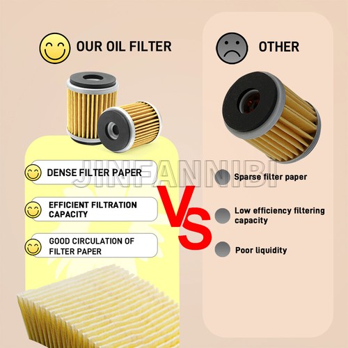 5 X Oil Filter Kit for Yamaha YFZ450 YFZ450X YFZ450R WR250F WR260F YZ250F YZ260F - Picture 7 of 12