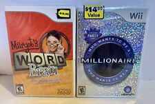Margot's Word Brain & Millionaire Game Show (Nintendo Wii) Educational Puzzle