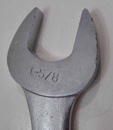Craftsman 1-1/2” x 1-5/8” Open End Wrench V Series 44589 Vintage Large Tool USA - Picture 5 of 24