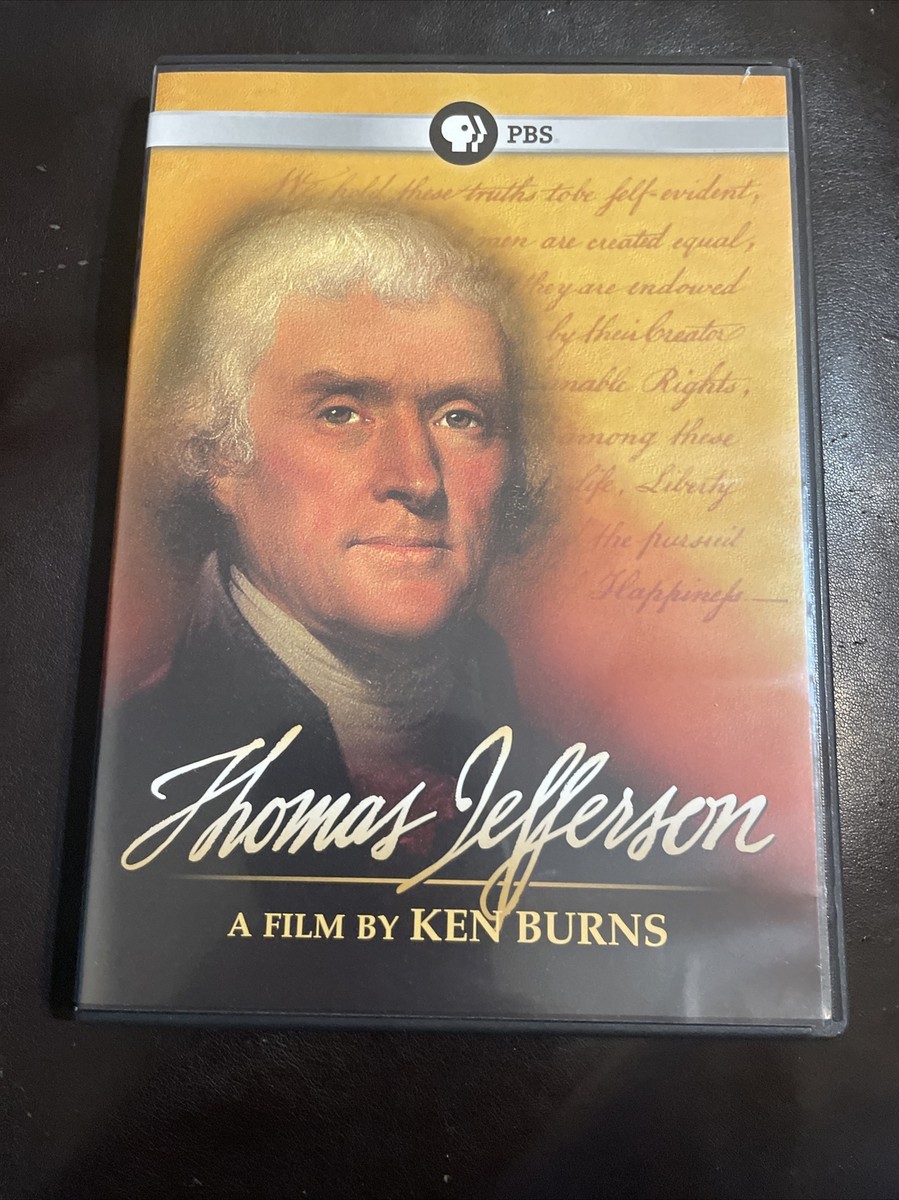 Thomas Jefferson - A Film by Ken Burns - DVD - GOOD