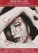 SOPHIE ELLIS BEXTOR : two French promo booklets
