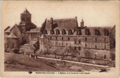 CPA AUBAZINE Kirche und Kloster (144611)