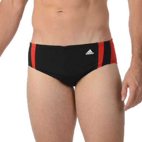 Adidas Red Splice EVENT Infinitex Plus Men's Competition Brief Swimsuit NWT - Picture 1 of 8