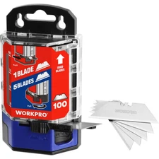 100-Packs SK5 Steel Utility Knife Blades Replacement Utility Blades w/Dispenser