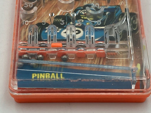 Vintage Bluebox Mini-Mate? Coche de carreras de motor JUEGO PINBALL ¿Singapur? Funcionando - Imagen 7 de 12