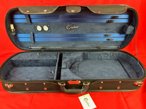 Gagliano Humisheld Classic Viola Koffer länglicher Koffer 15-17" - blau - Bild 1 von 14