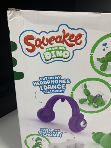 Squeakee The Balloon Dino Interactive Dinosaur Pet Toy That Stomps, Roars, BNIB - Picture 5 of 9