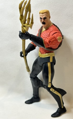 FLASHPOINT AQUAMAN Loose 7" Figure, Cyborg BAF, McFarlane Toys, DC Comics Manta - Picture 2 of 8