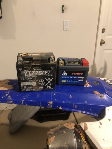 Tusk Lithium Pro Battery TLFP-7L-Yamaha XT-WRF-YZF - Picture 6 of 6