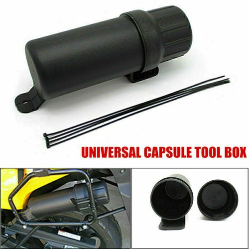 Motorcycle Accessories Waterproof Tube Gloves Raincoat Storage Box for Yamaha UK - Picture 4 of 12