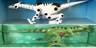 BATTERIEBETRIEBENER MINI ROBOTER DINOSAURIER MIT ECHTEM SOUND, BLINKENDEN AUGEN, GEHEN, SPIELZEUG