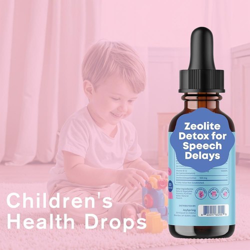 Lingo Leap Children's Drops Zeolite Detox for Speech Delays Therapy - 30ml - Picture 3 of 12