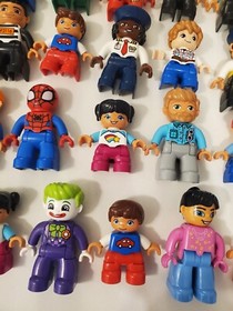 Lego Duplo Characters Figures Marvel Disney DC Comics City Farm Zoo Mint Cond.