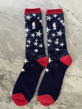 NBA All Star For Bare Feet Veterans Day Basketball Socks America NEW Free Ship