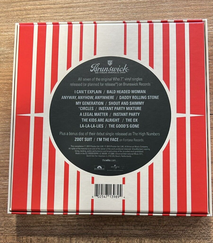 THE WHO - The Brunswick Singles 1965-1967 (8X7"45 Giri) - Box Set LTD - 2015 - Bild 2 von 7