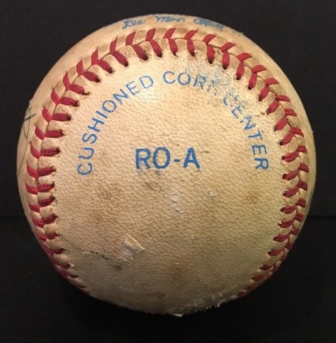 Autographed MLB Baseball Ron Guidry Phil Rizzuto Jeff Torborg & John Montefusco - Picture 7 of 12