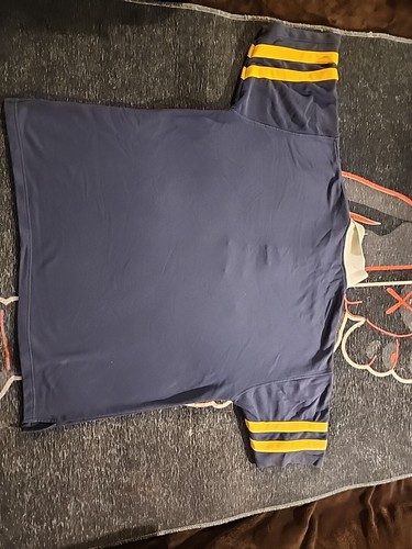 VINTAGE NAVY BLUE KARL KANI ,KANI SPORT POLO RUGBY SHIRT SIZE XL - Picture 16 of 16