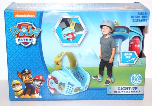 PAW PATROL LIGHT UP HEEL WHEEL SKATES AGES 4+ YOUTH - Picture 3 of 5