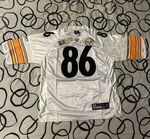 Camiseta deportiva Hines Ward #86 | Reebok Pittsburgh Steelers NFL On Field nueva con etiquetas
