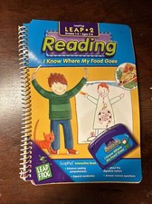 LeapFrog Leap 2 LeapPad Science I Know Where My Food Goes Book / Cartridge G5