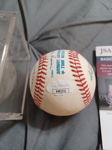 WHITEY FORD autographed signed Rawlings baseball DECEASED JSA COA HOF YANKEES - Picture 6 of 9